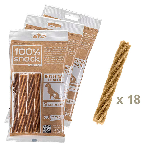100% SNACK PALITOS - FUSILLI EUGLENA