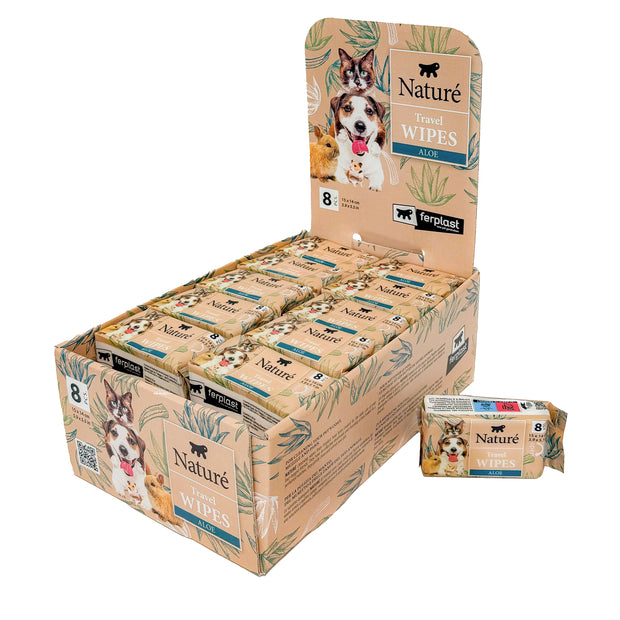 TOALLITAS DE BOLSILLO  NATURÈ TRAVEL WIPES (x8)