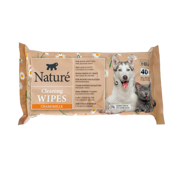 NATURÉ TOALLITAS CON MANZANILLA (X40)