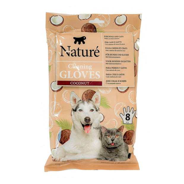 NATURÉ GUANTES DETERGENTES CON COCO (X8)