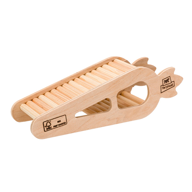 ARCADE CARROT Juguete de madera para hámster