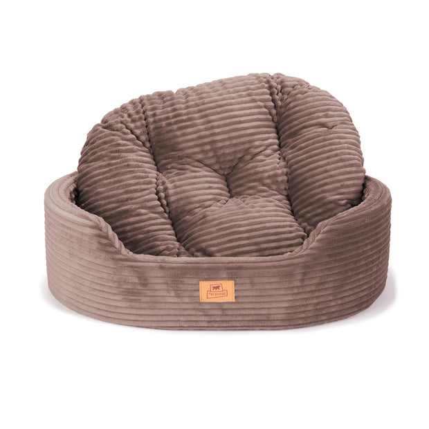 DANDY CORDUROY Cama tipo sofá con cojín extraíble para perros y gatos