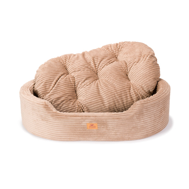 DANDY CORDUROY Cama tipo sofá con cojín extraíble para perros y gatos