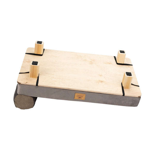 HARU Cama de madera para perros y gatos