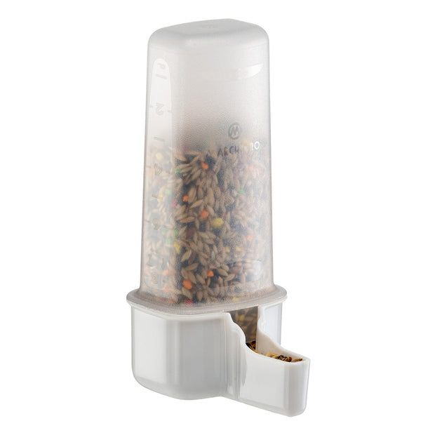 Dispensador de agua o alimento para aves