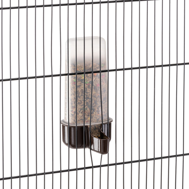Dispensador de agua o alimento para aves
