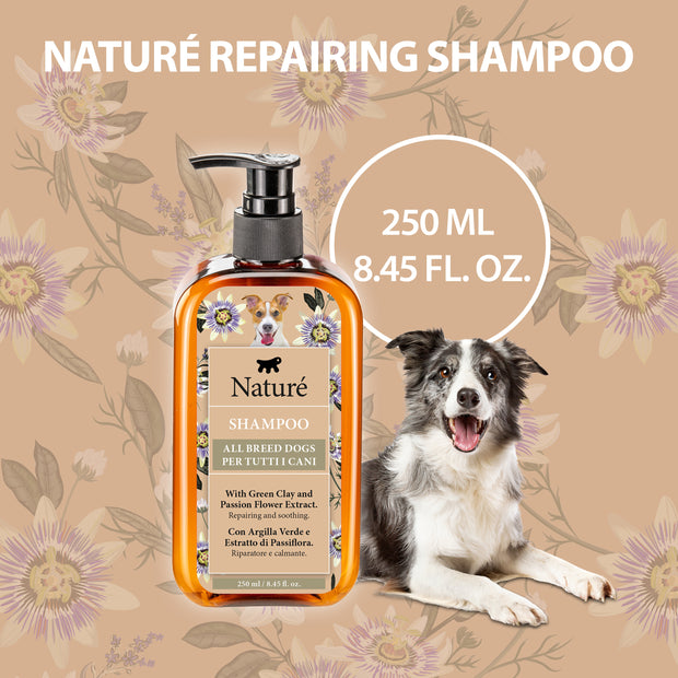 CHAMPÚ PARA PERROS NATURE’ CON ARCILLA VERDE