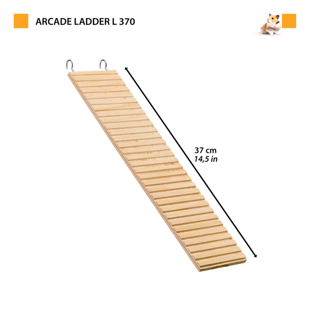 ARCADE LADDER Juguete de madera para hámsteres y pequeños animales