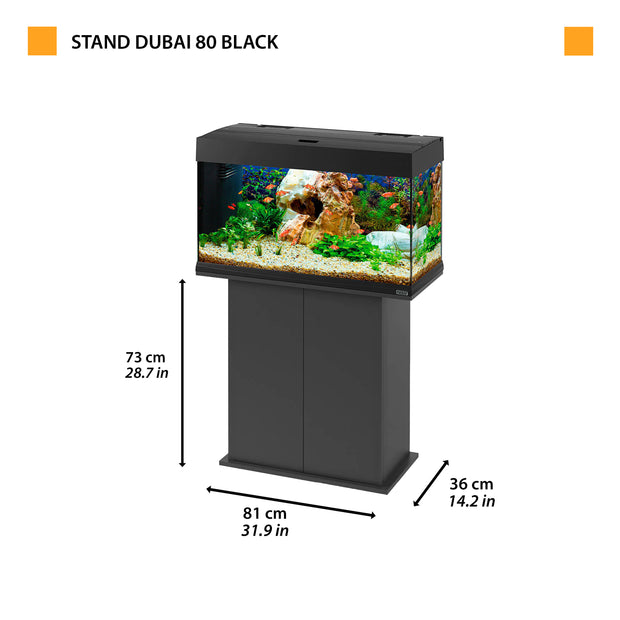 STAND DUBAI/CAYMAN 80 Negro