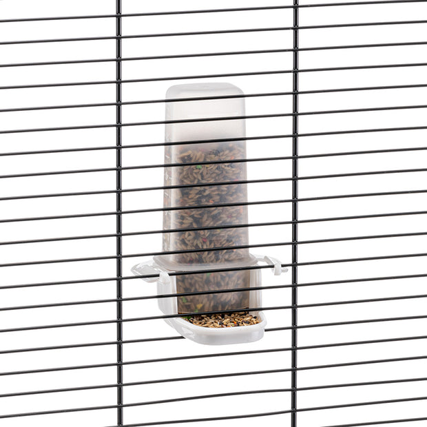 Dispensador de agua o alimento para hámsteres y aves