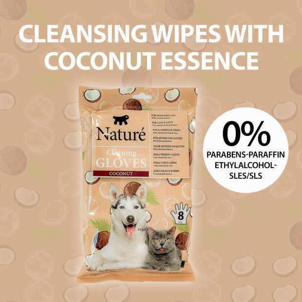 NATURÉ GUANTES DETERGENTES CON COCO (X8)