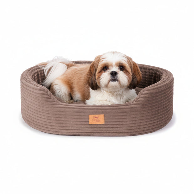 DANDY CORDUROY Cama tipo sofá con cojín extraíble para perros y gatos