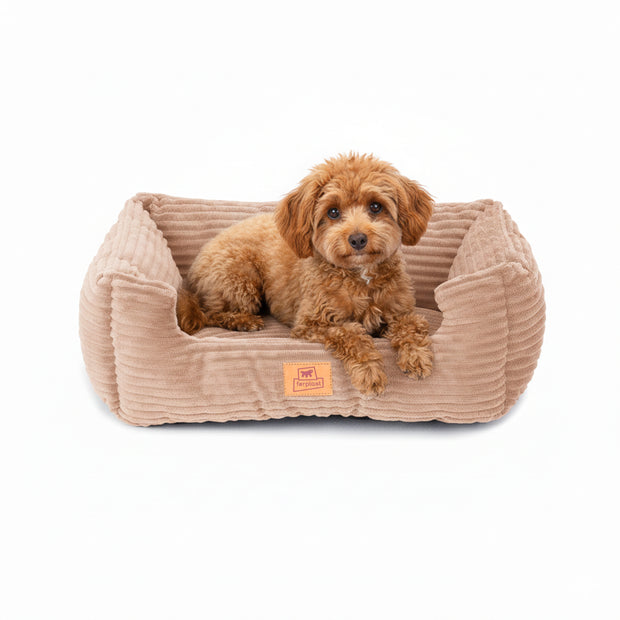 SWEETIE CORDUROY Cama suave para perros y gatos