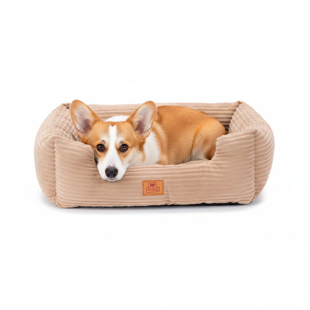 SWEETIE CORDUROY Cama suave para perros y gatos