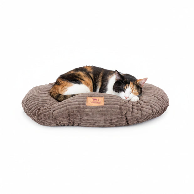 RELAX CORDUROYCojín ovalado para perros y gatos