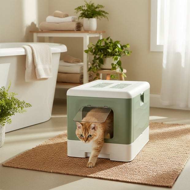 SAHARA Arenero Cerrado para Gatos