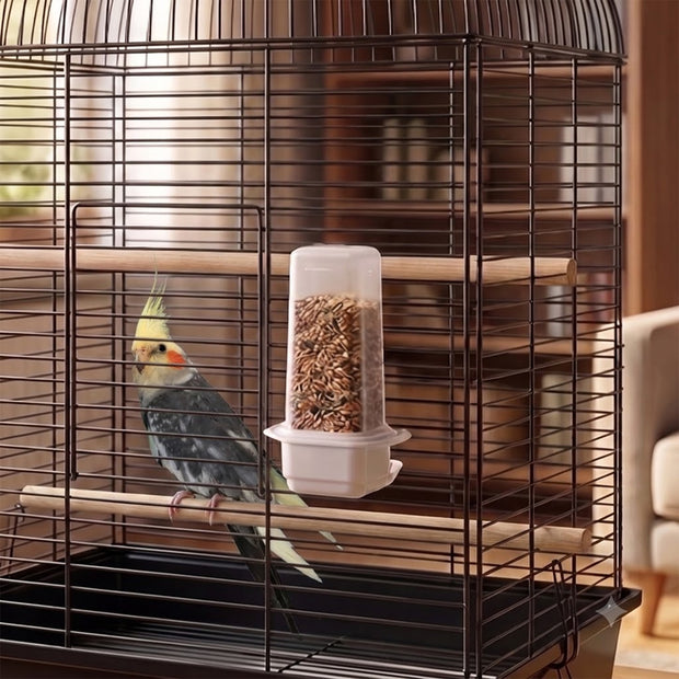 Dispensador de agua o alimento para hámsteres y aves