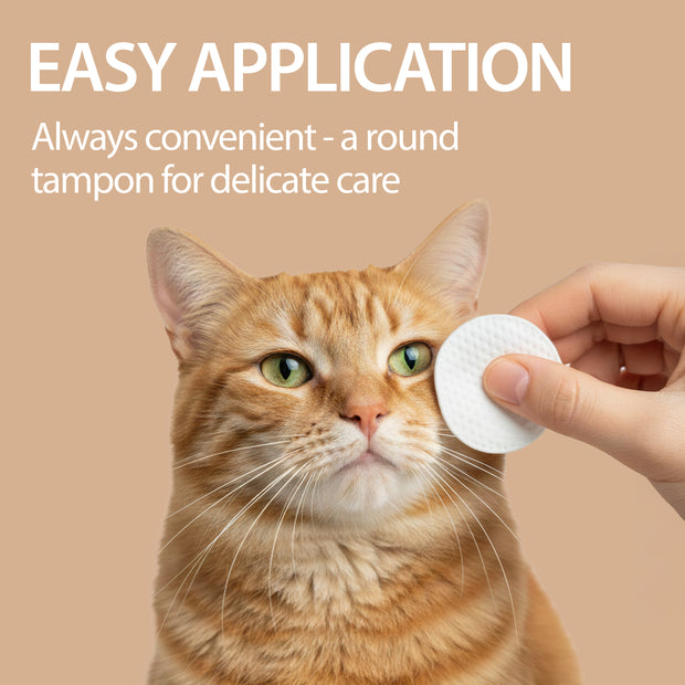 NATURÉ TOALLITAS LIMPIADORAS PARA OJOS – PARA PERROS Y GATOS (x120)