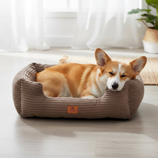 SWEETIE CORDUROY Cama suave para perros y gatos