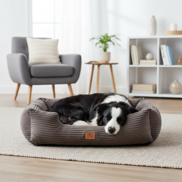 SWEETIE CORDUROY Cama suave para perros y gatos