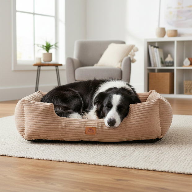 SWEETIE CORDUROY Cama suave para perros y gatos