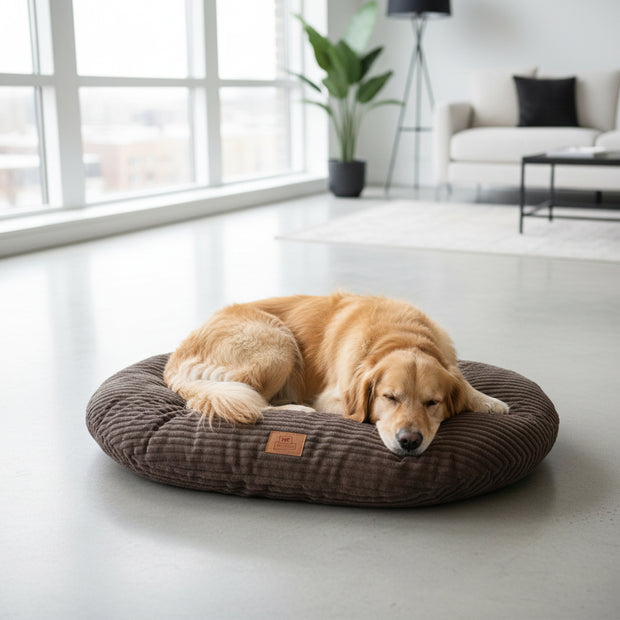 RELAX CORDUROYCojín ovalado para perros y gatos