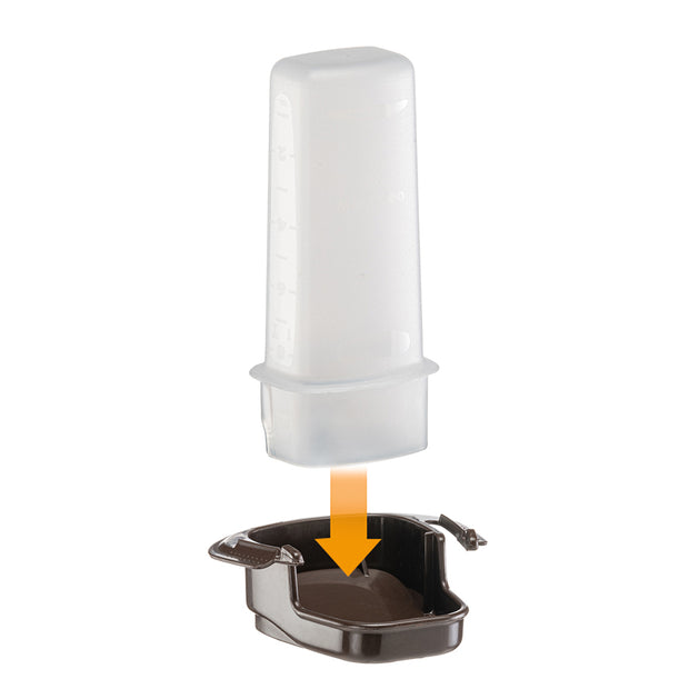 Dispensador de agua o alimento para hámsteres y aves