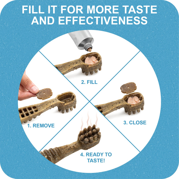 100% SNACK RELLENABLES - TOOTHBRUSH LITHOTHAMNIUM