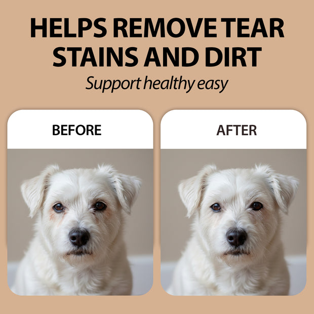 NATURÉ TOALLITAS LIMPIADORAS PARA OJOS – PARA PERROS Y GATOS (x120)