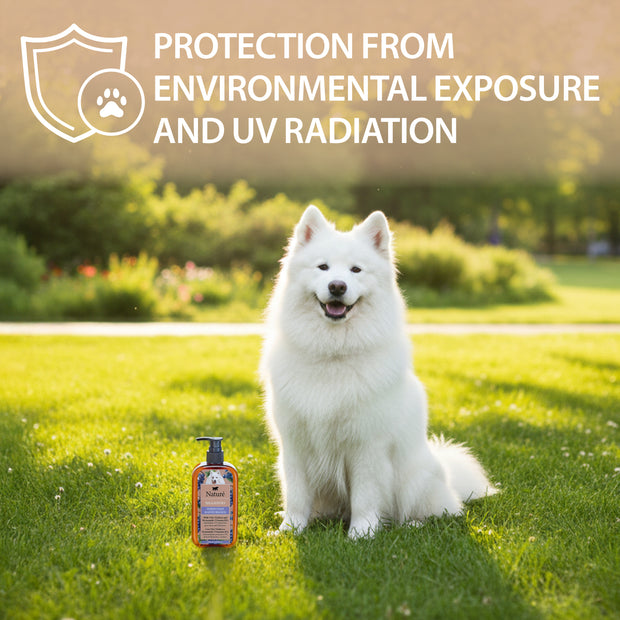 CHAMPÚ NATURE’ PARA PERROS DE MANTO BLANCO
