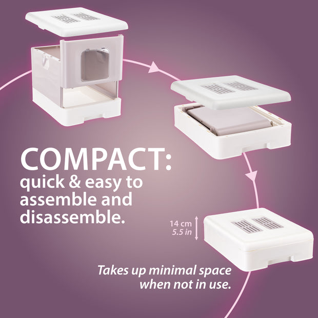 SAHARA Arenero Cerrado para Gatos