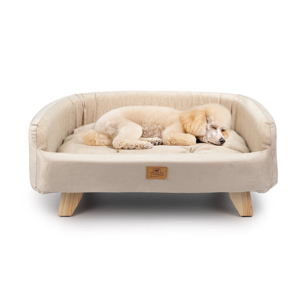 YUKI Cama de madera para perros y gatos