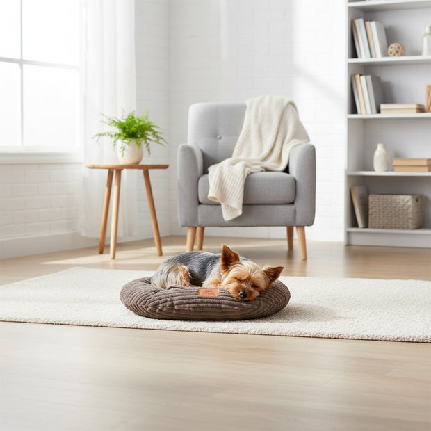 RELAX CORDUROYCojín ovalado para perros y gatos