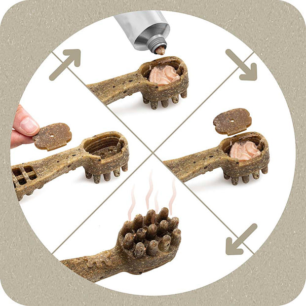 100% SNACK RELLENABLES - TOOTHBRUSH ASCOPHILLUM