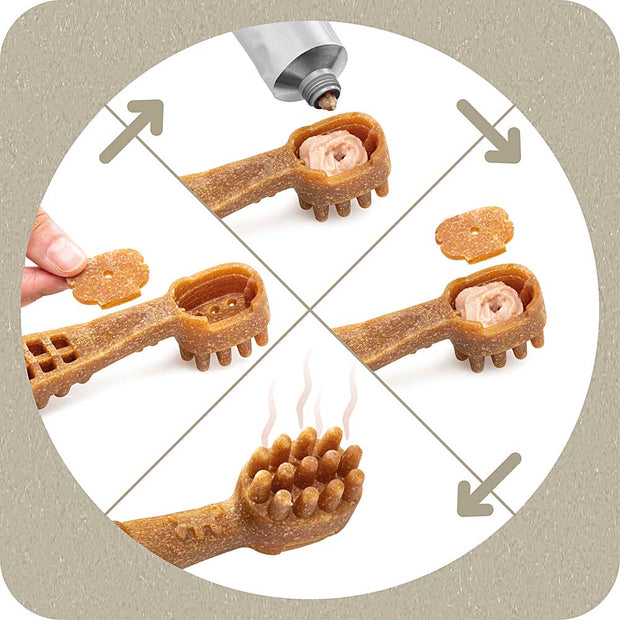 100% SNACK RELLENABLES -  TOOTHBRUSH EUGLENA