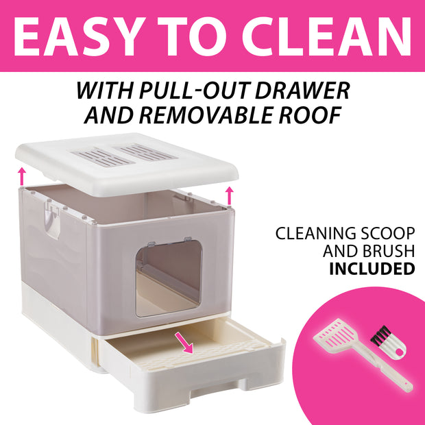 SAHARA Arenero Cerrado Gatos