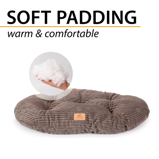 RELAX CORDUROYCojín ovalado para perros y gatos