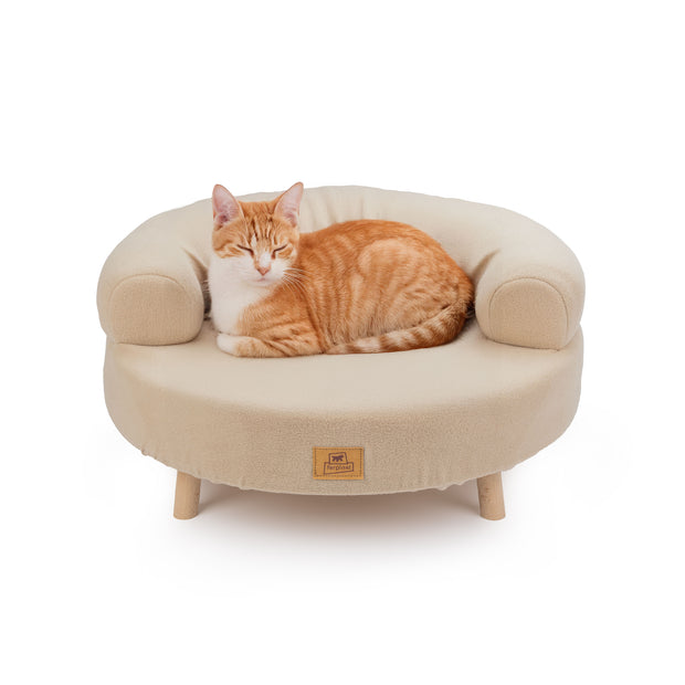 AKI Cama de madera para perros y gatos