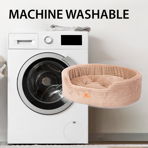 DANDY CORDUROY Cama tipo sofá con cojín extraíble para perros y gatos