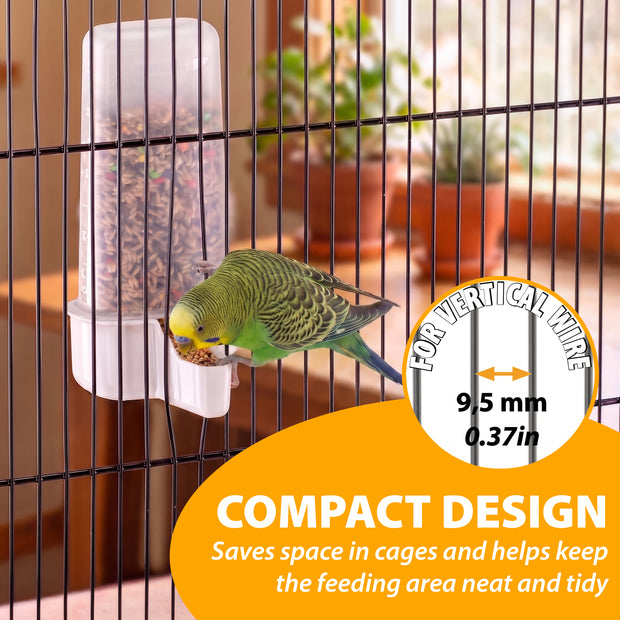 Dispensador de agua o alimento para aves