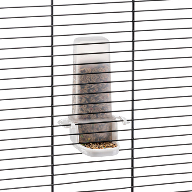 Dispensador de agua o alimento para hámsteres y aves
